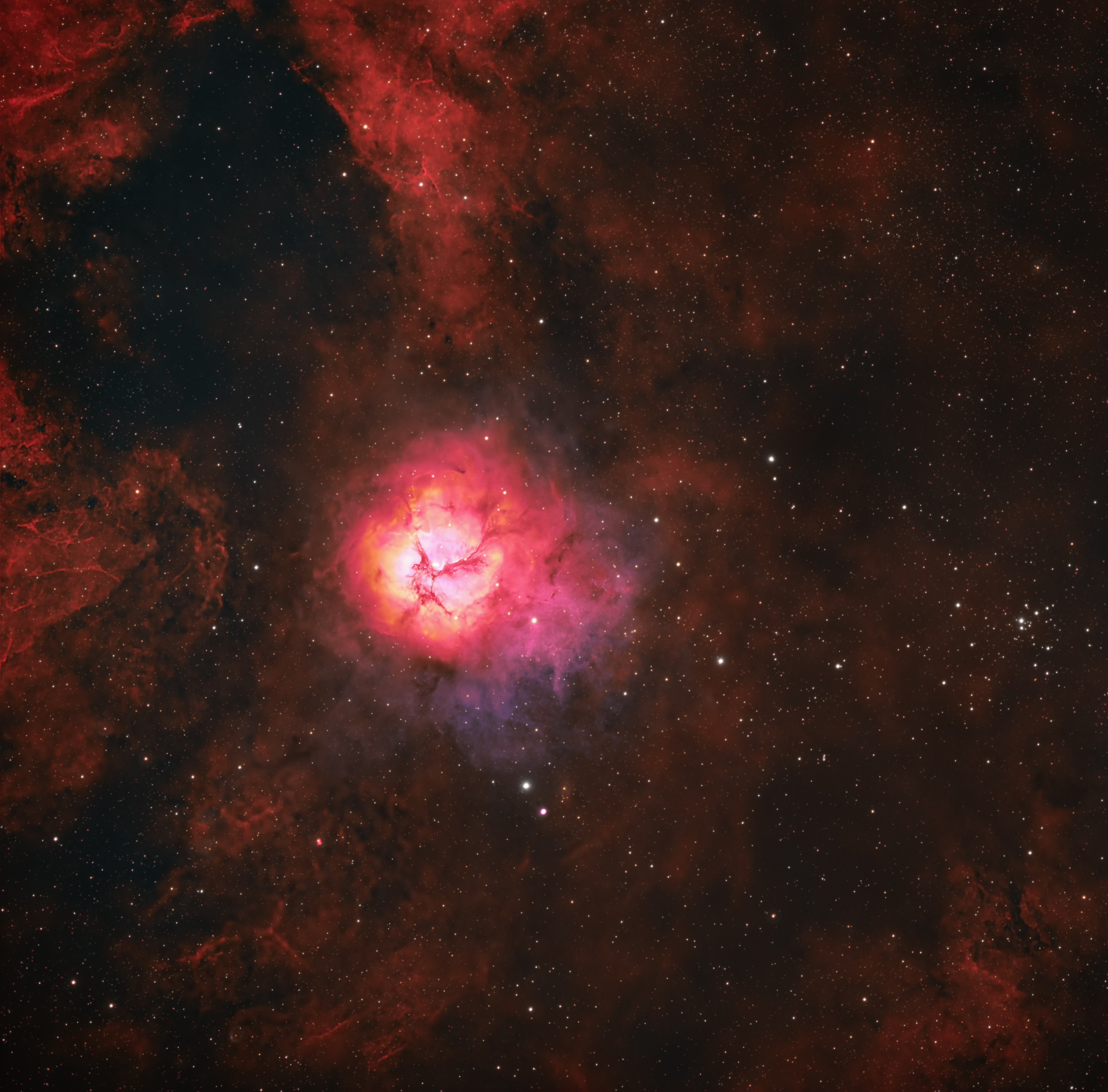 (The Trifid Nebula
